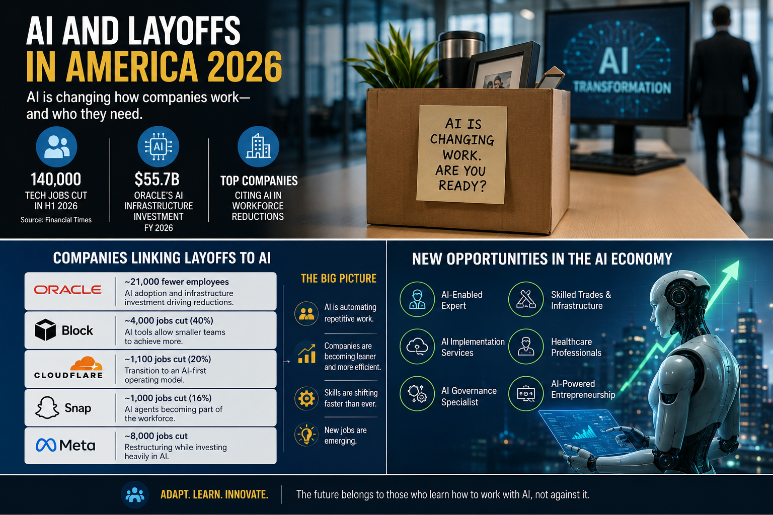 AI Is Changing Who Gets to Work in America: The Truth About the 2026 Layoff Wave